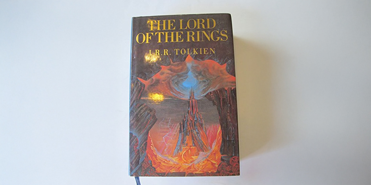 The Lord of the Rings hardback book