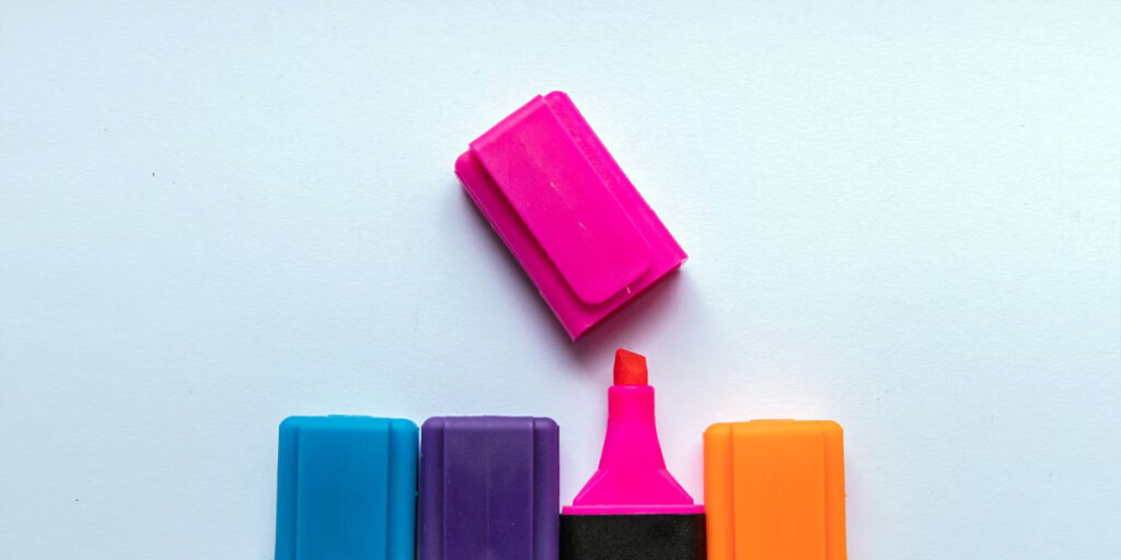 Highlighter pens